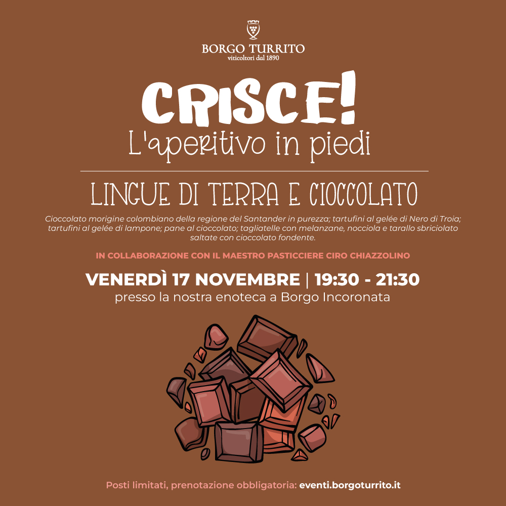 Crisce! L'aperitivo in piedi