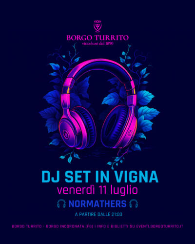 Dj set in vigna 11 luglio